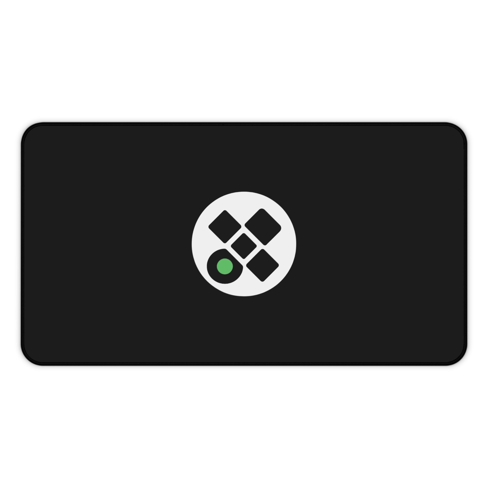 Neoprene Desk Mat Collection Image With Logo - Desk and Device