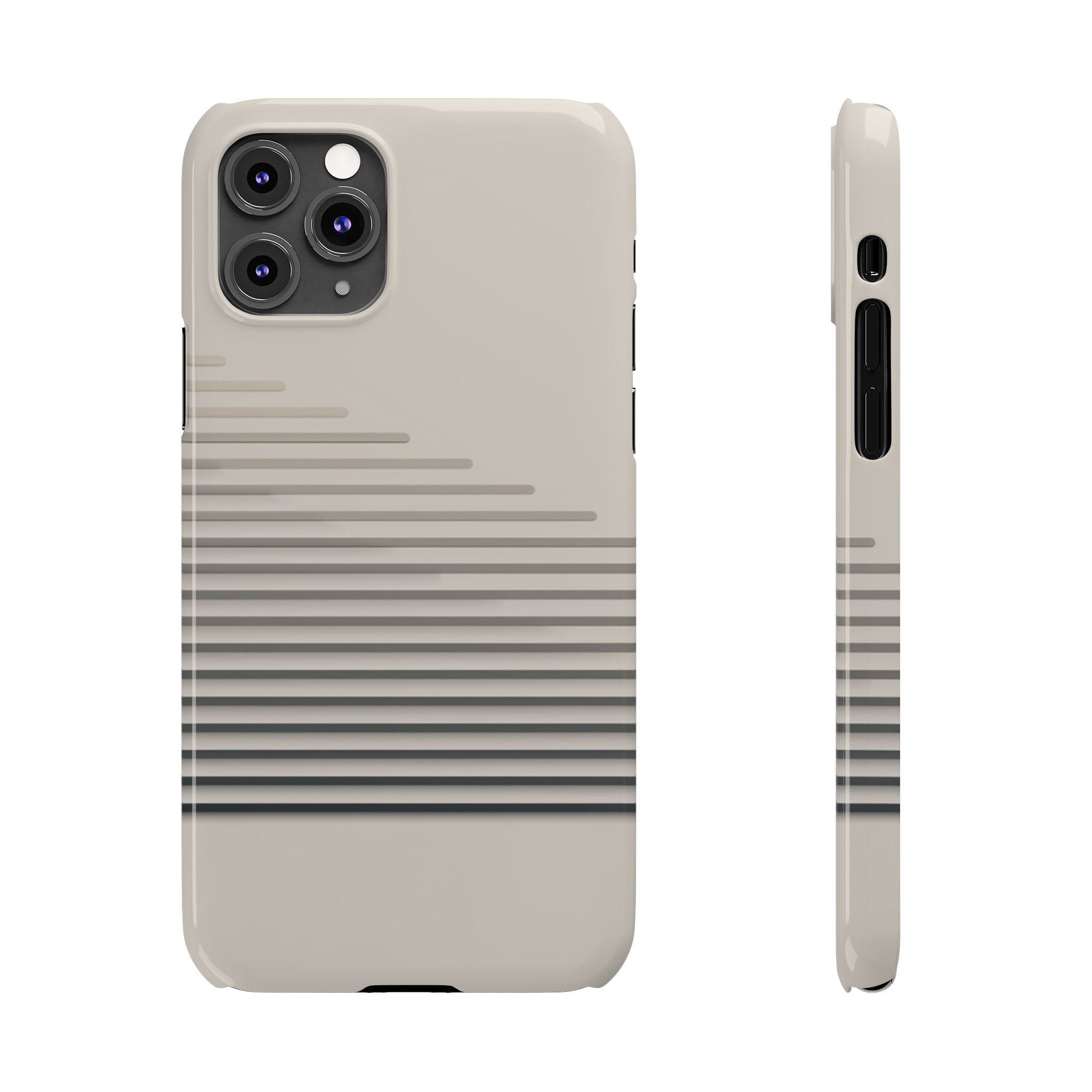 Stepped Lines slim phone case design with modern lightweight protection - Desk and Device