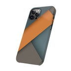 Steel Accent slim phone case design with modern lightweight protection - Desk and Device
