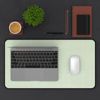 Custom Image Personalized Neoprene desk mat with clean, modern design - Desk and Device