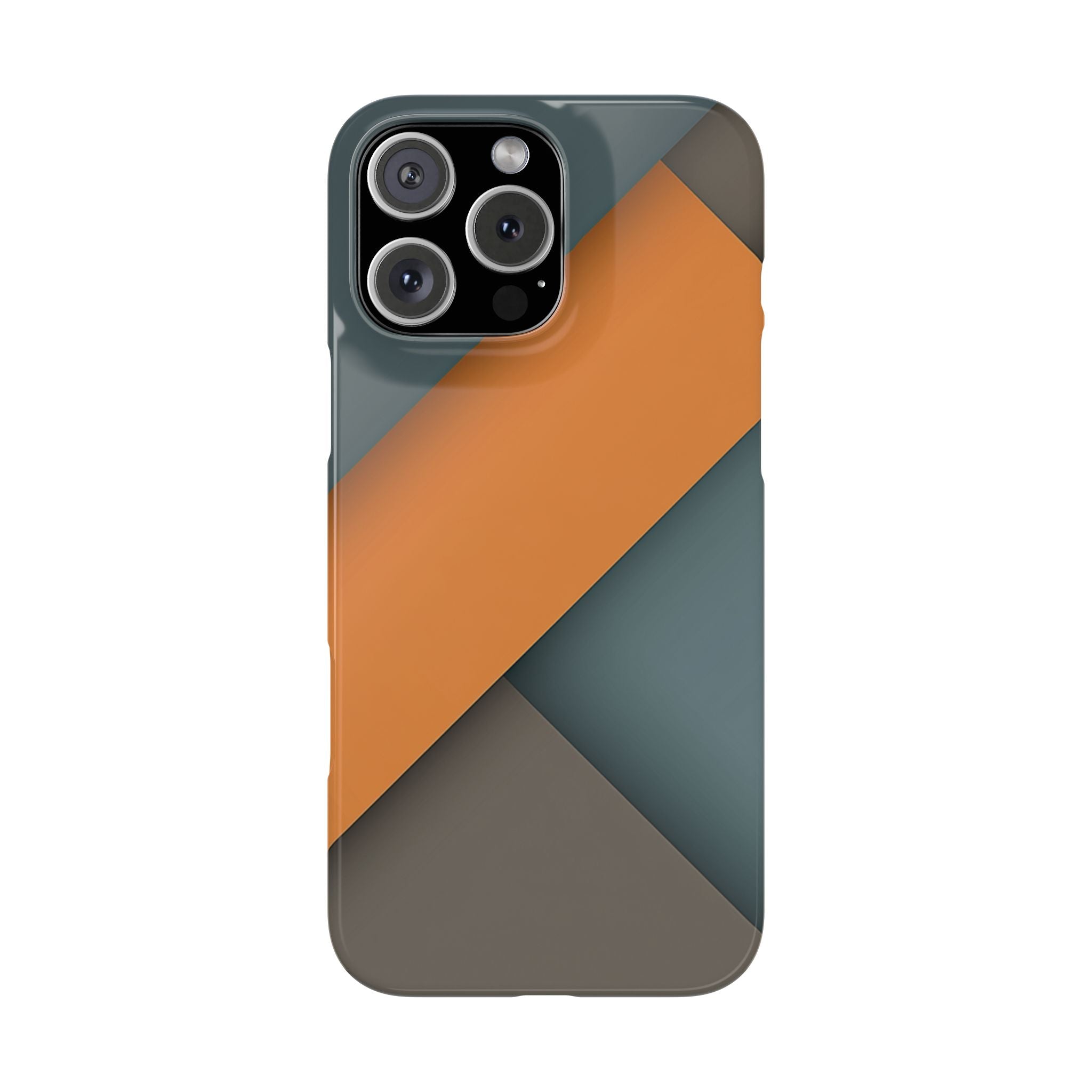 Steel Accent slim phone case design with modern lightweight protection - Desk and Device