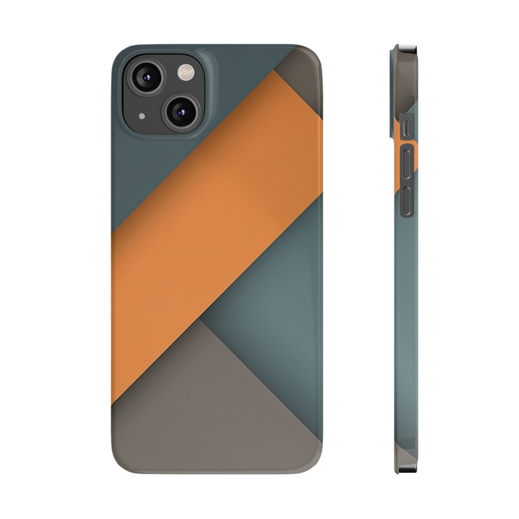 Steel Accent slim phone case design with modern lightweight protection - Desk and Device