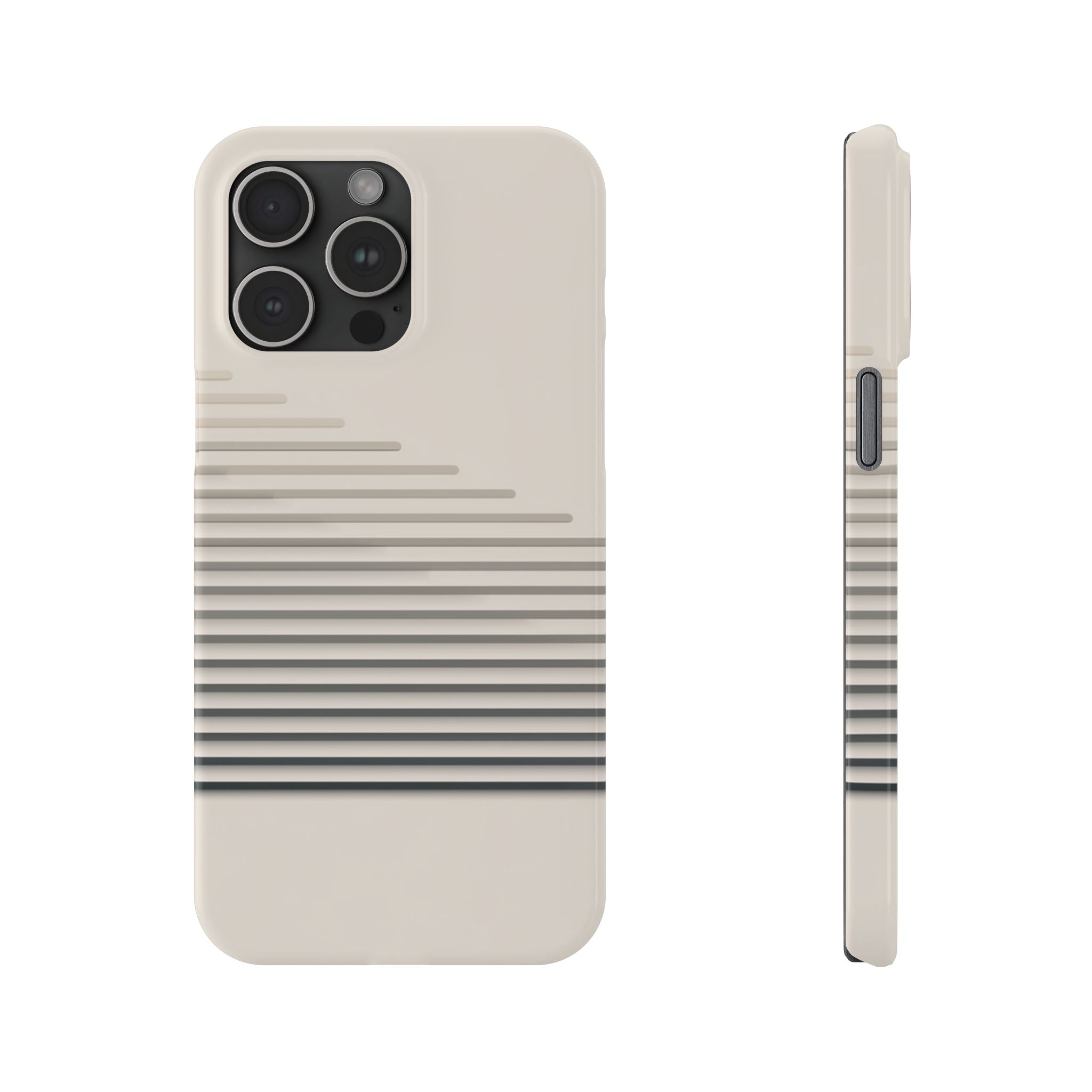 Stepped Lines slim phone case design with modern lightweight protection - Desk and Device