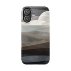 Moonlit Tides slim phone case design with modern lightweight protection - Desk and Device