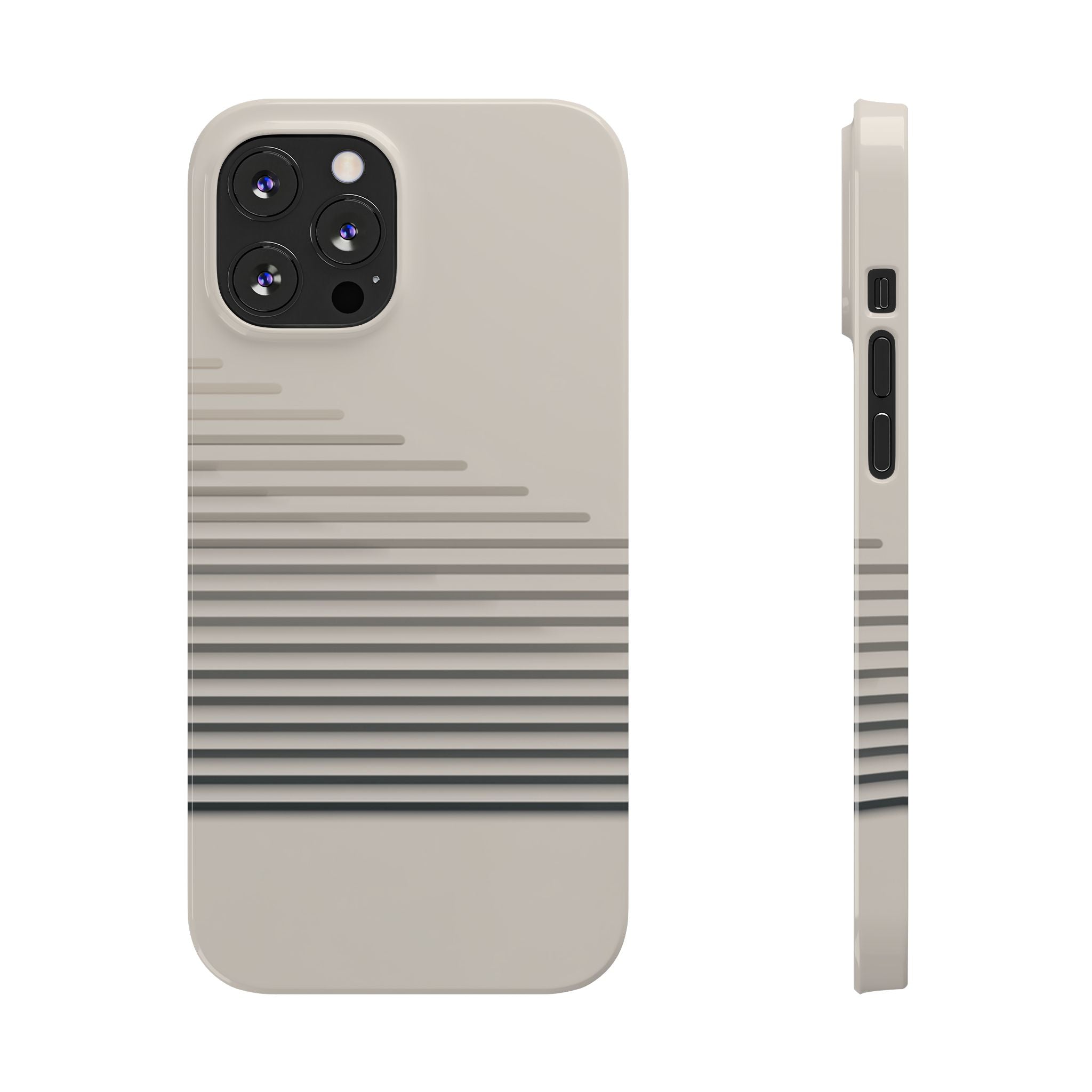Stepped Lines slim phone case design with modern lightweight protection - Desk and Device