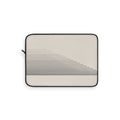 Stepped Lines padded laptop sleeve with modern tech styling - Desk and Device