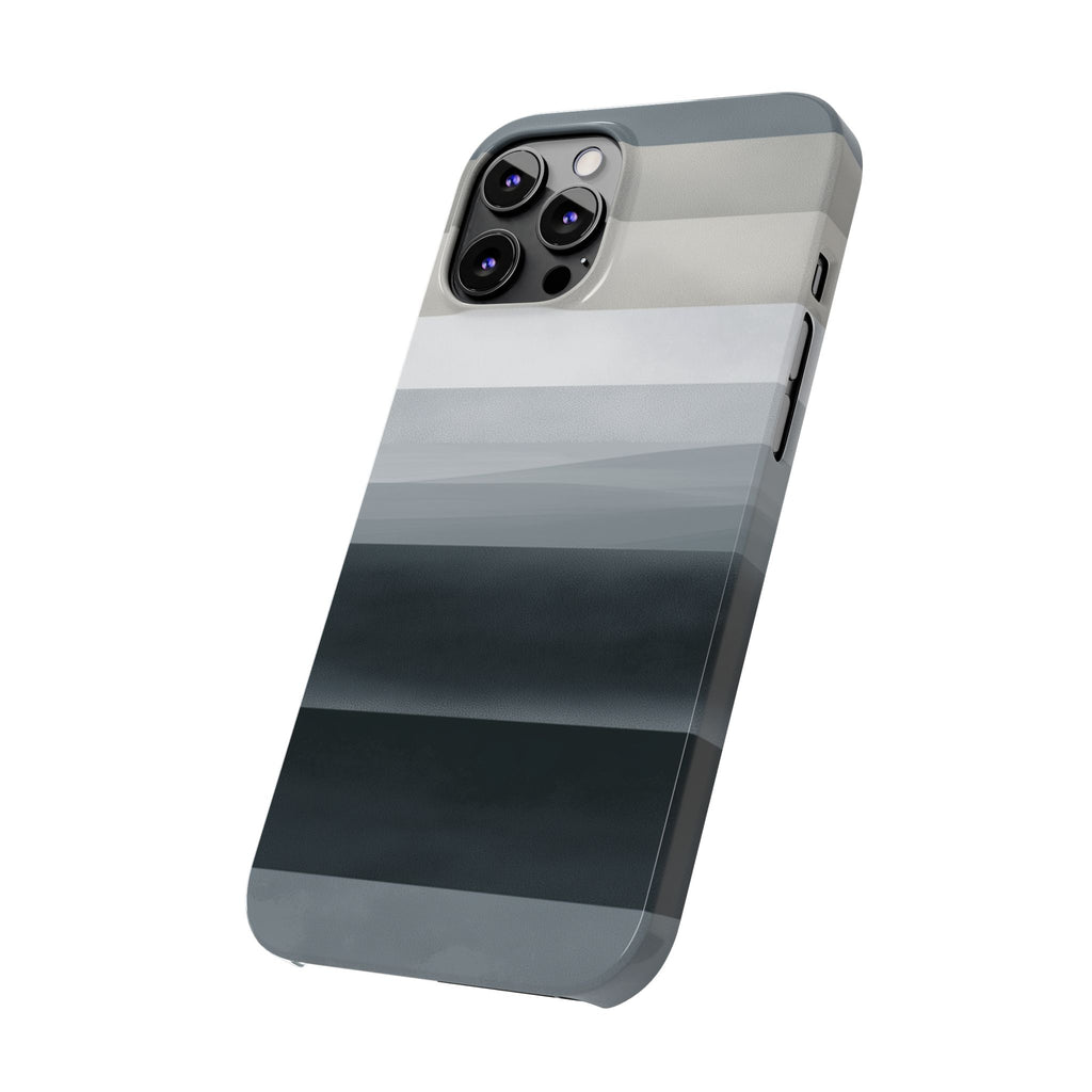 Muted Horizon slim phone case design with modern lightweight protection - Desk and Device