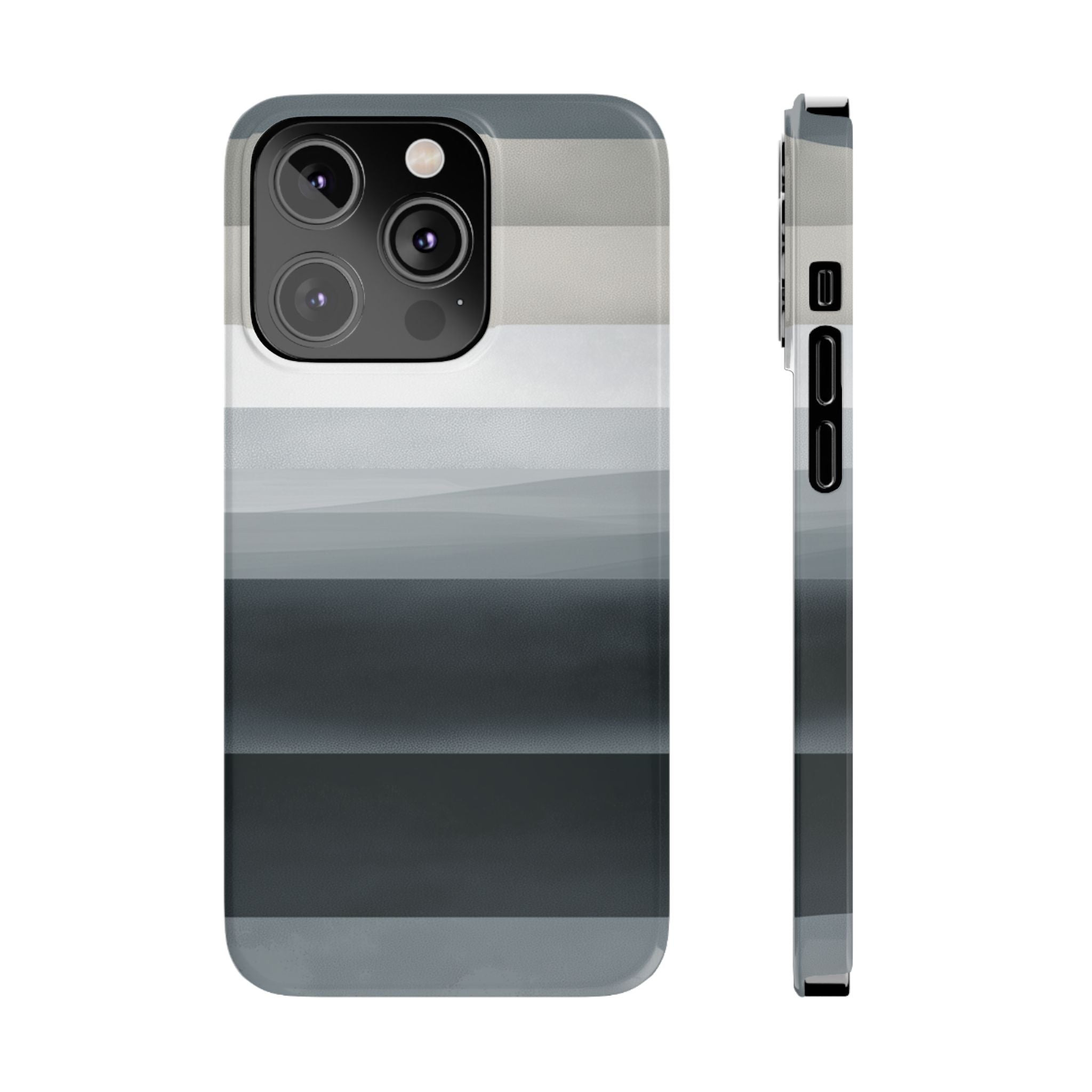 Muted Horizon slim phone case design with modern lightweight protection - Desk and Device