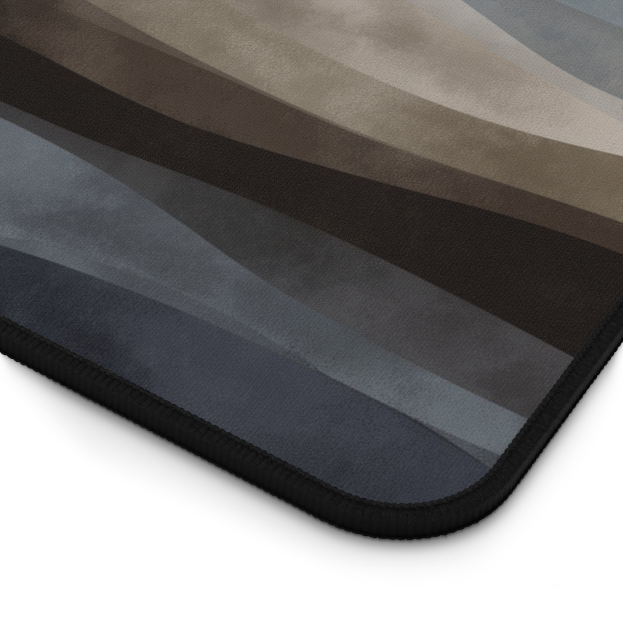 Moonlit Tides Neoprene desk mat with clean, modern design - Desk and Device