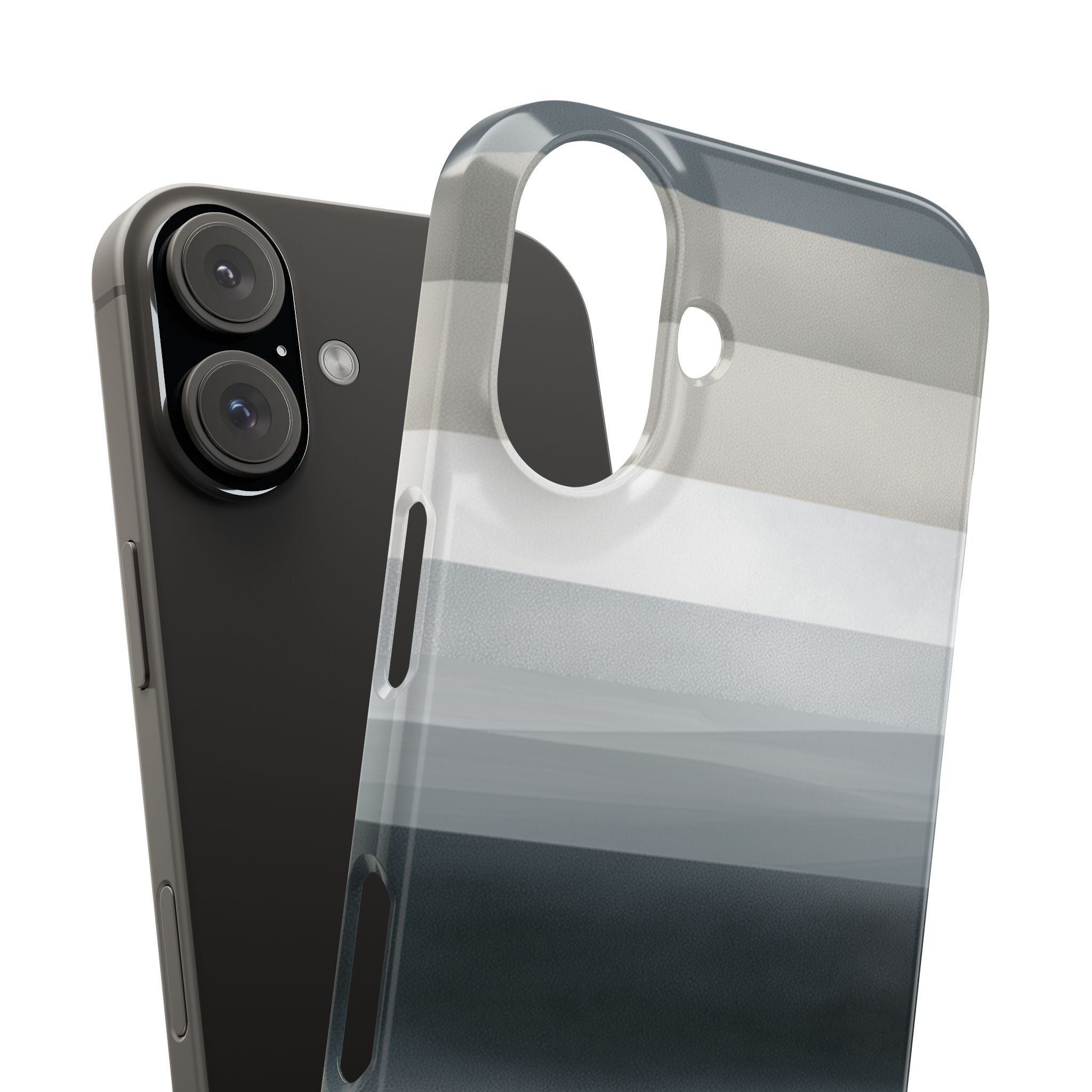 Muted Horizon slim phone case design with modern lightweight protection - Desk and Device