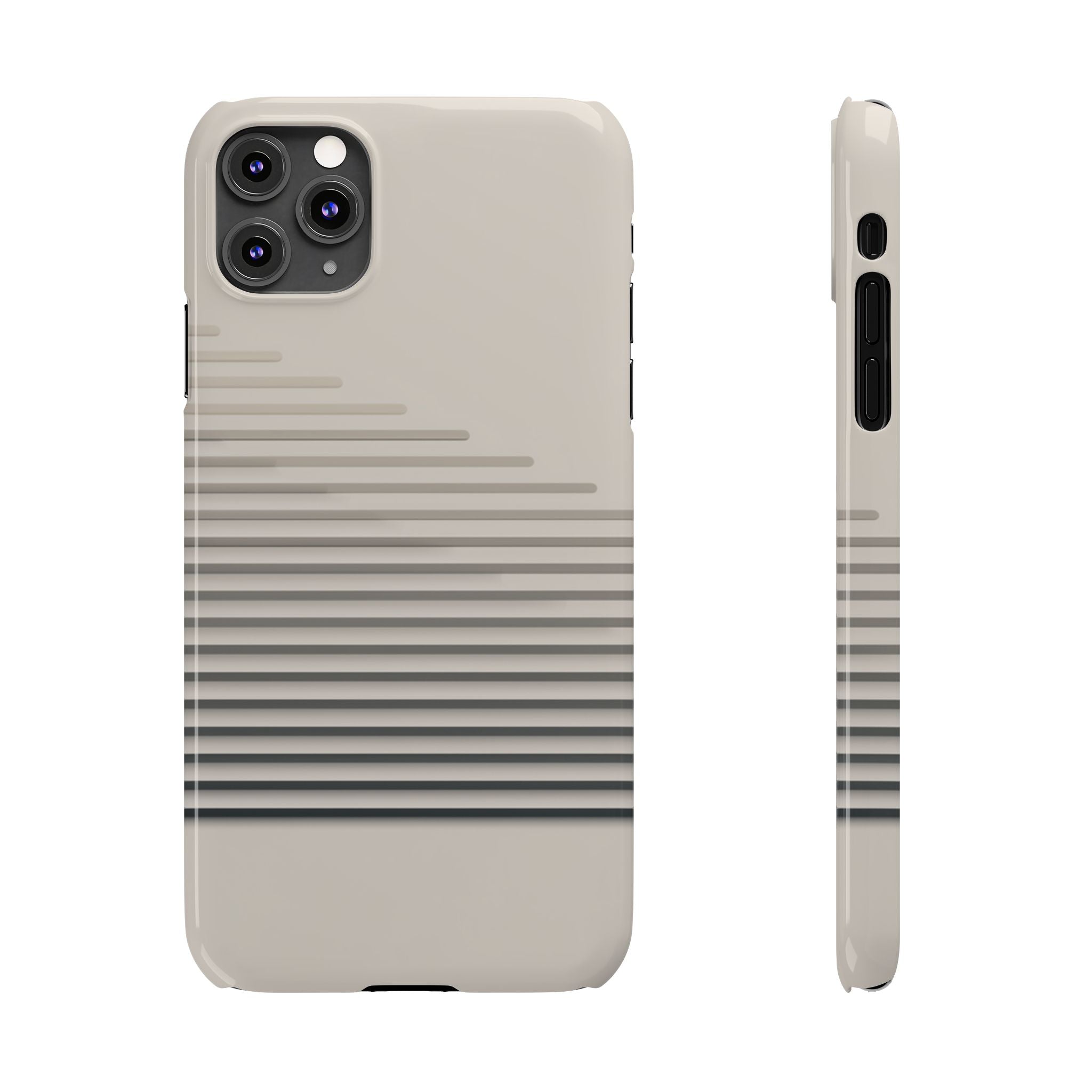 Stepped Lines slim phone case design with modern lightweight protection - Desk and Device