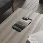 Moonlit Tides slim phone case design with modern lightweight protection - Desk and Device