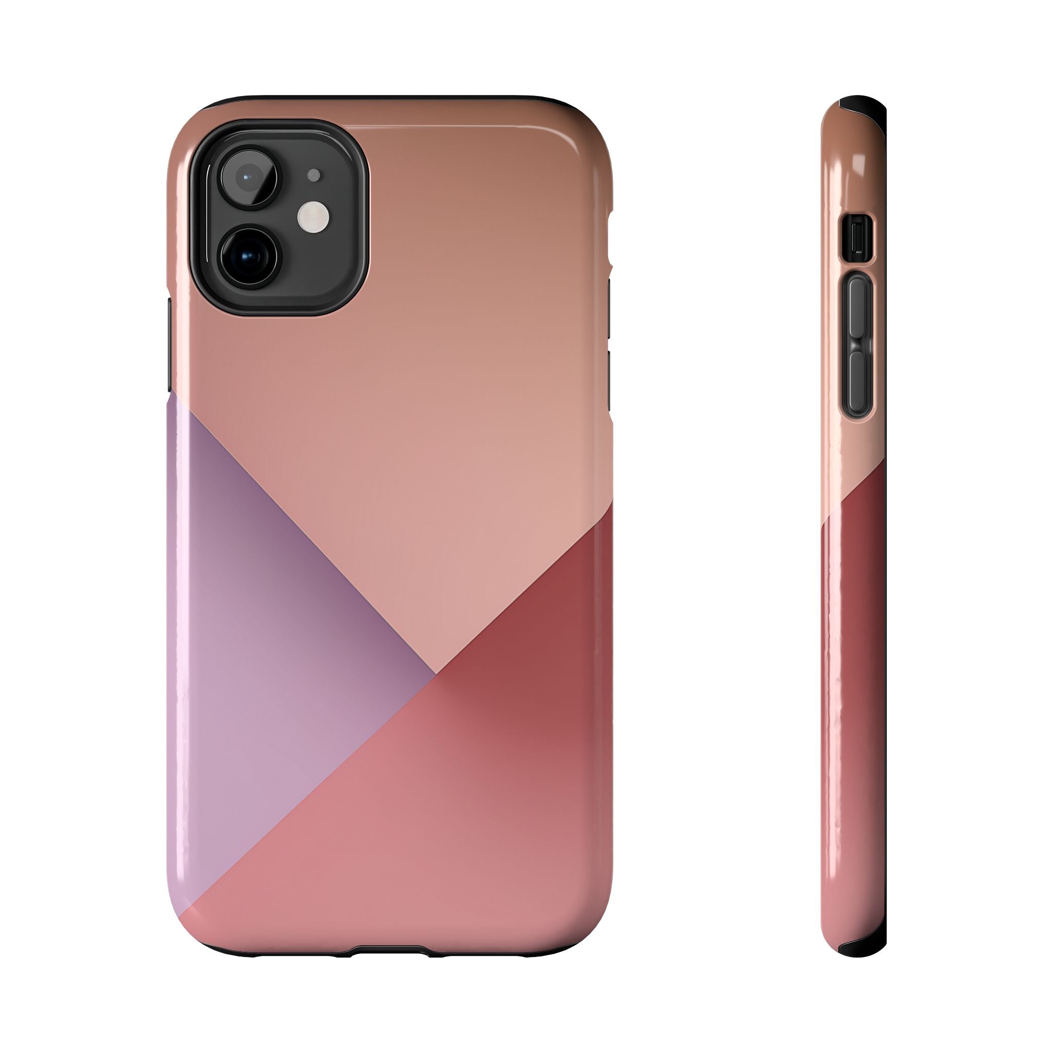 Warm Layers tough phone case design with modern dual layer protection - Desk and Device