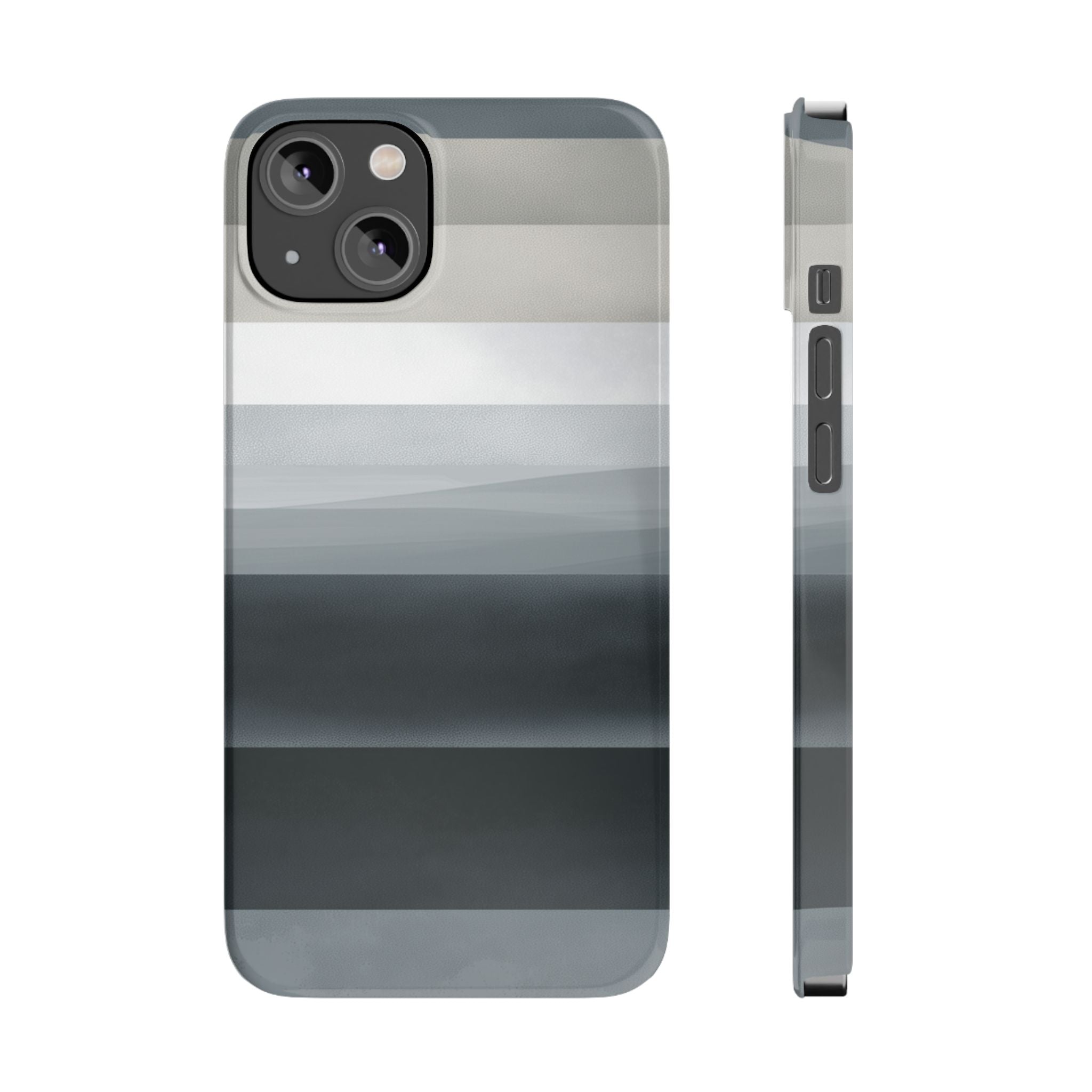 Muted Horizon slim phone case design with modern lightweight protection - Desk and Device