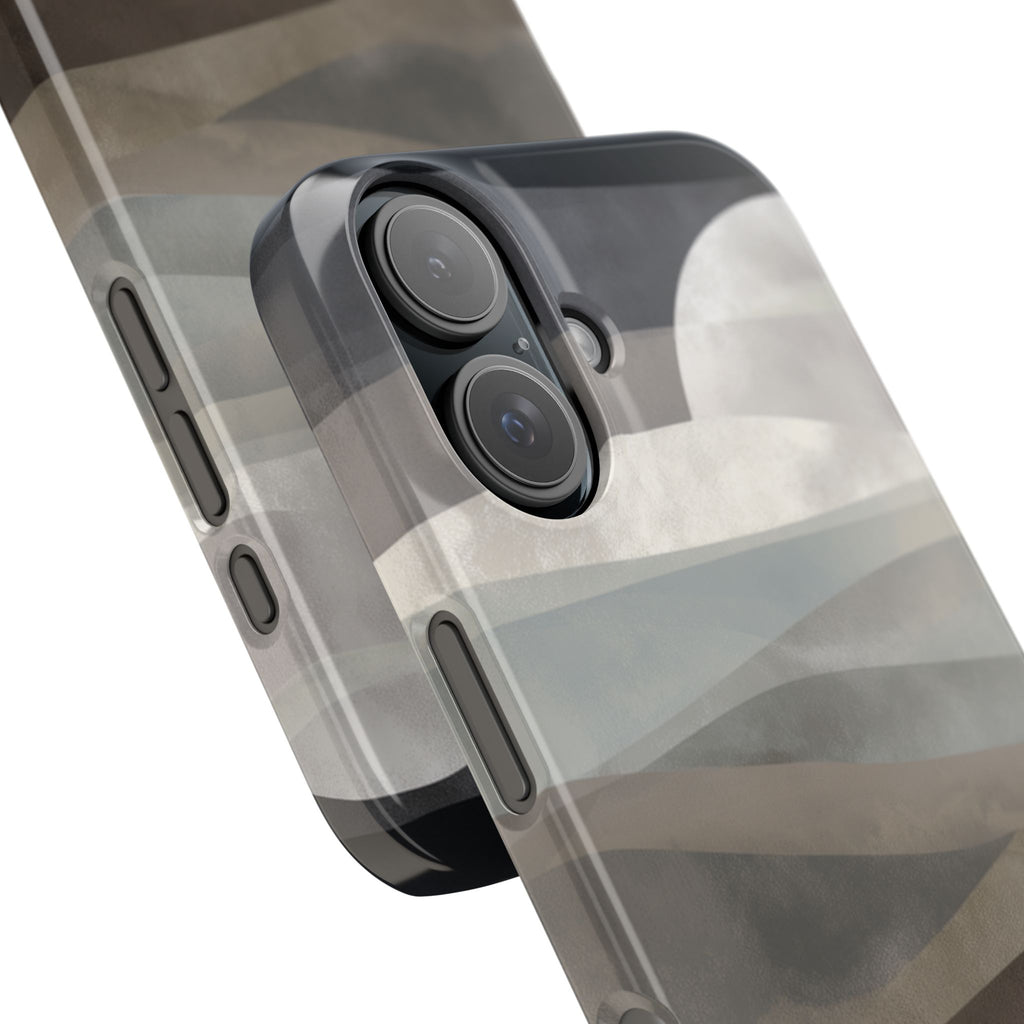 Moonlit Tides slim phone case design with modern lightweight protection - Desk and Device