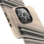 Diagonal Bands tough phone case design with modern dual layer protection - Desk and Device