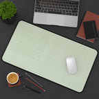 Custom Image Personalized Neoprene desk mat with clean, modern design - Desk and Device