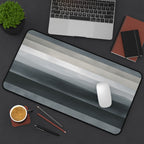 Muted Horizon Neoprene desk mat with clean, modern design - Desk and Device
