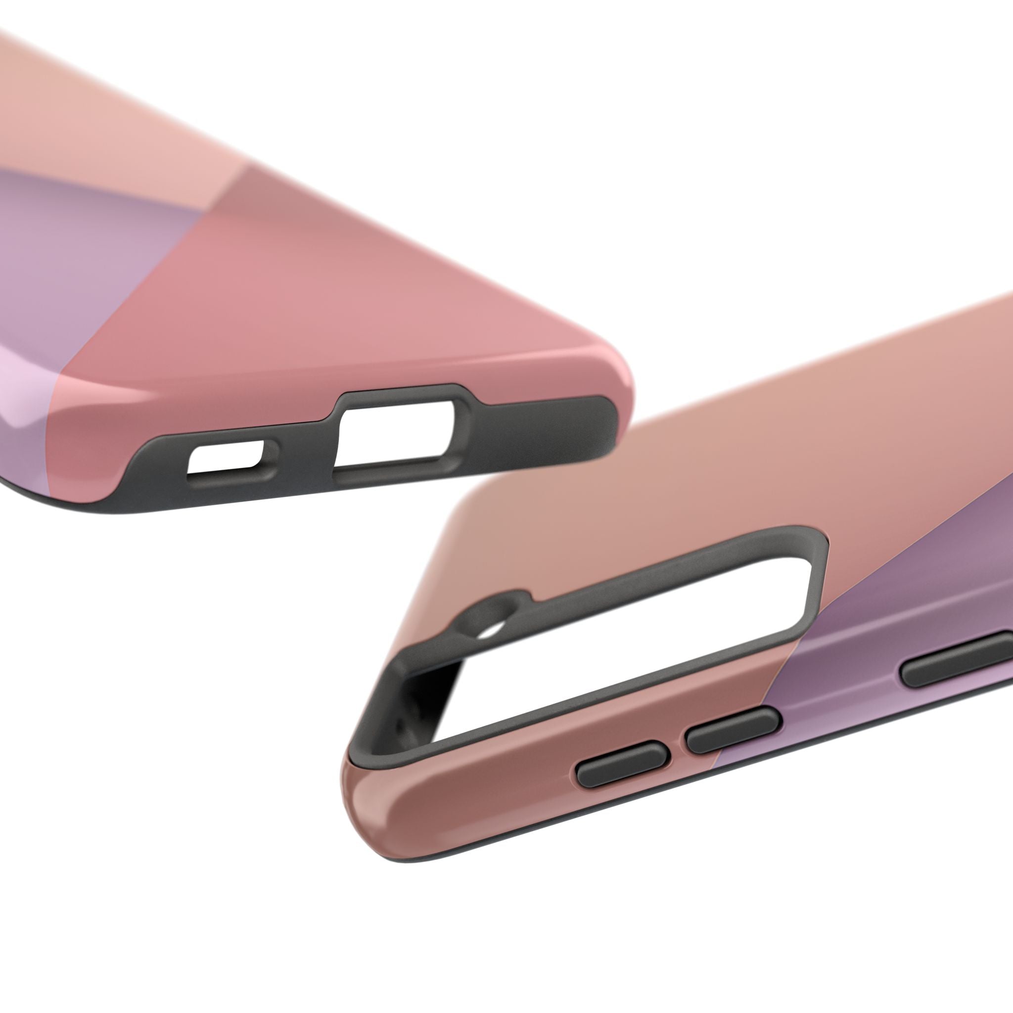 Warm Layers tough phone case design with modern dual layer protection - Desk and Device