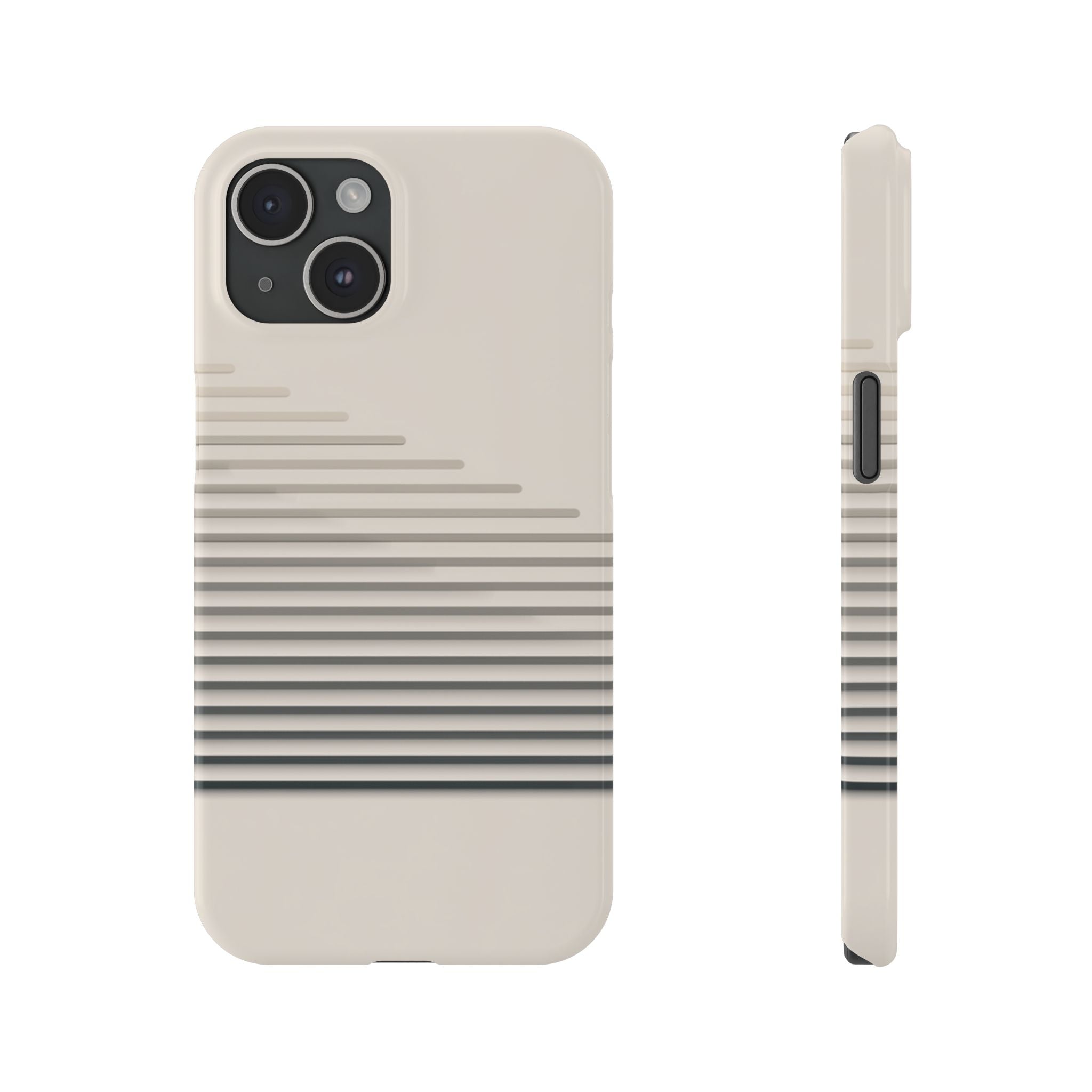 Stepped Lines slim phone case design with modern lightweight protection - Desk and Device