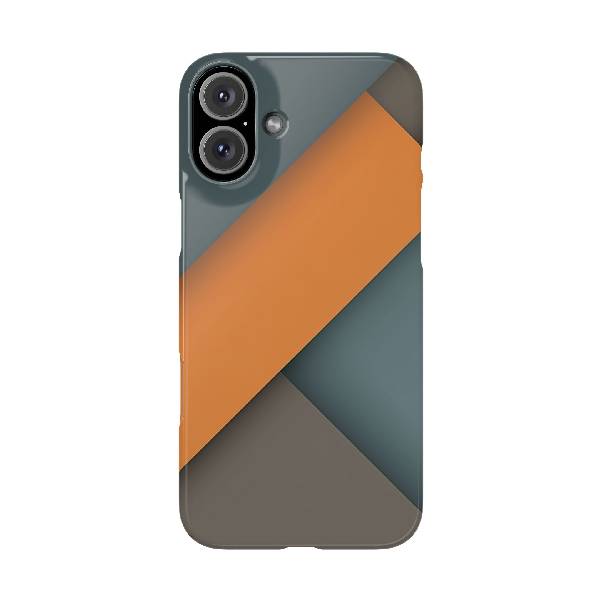 Steel Accent slim phone case design with modern lightweight protection - Desk and Device