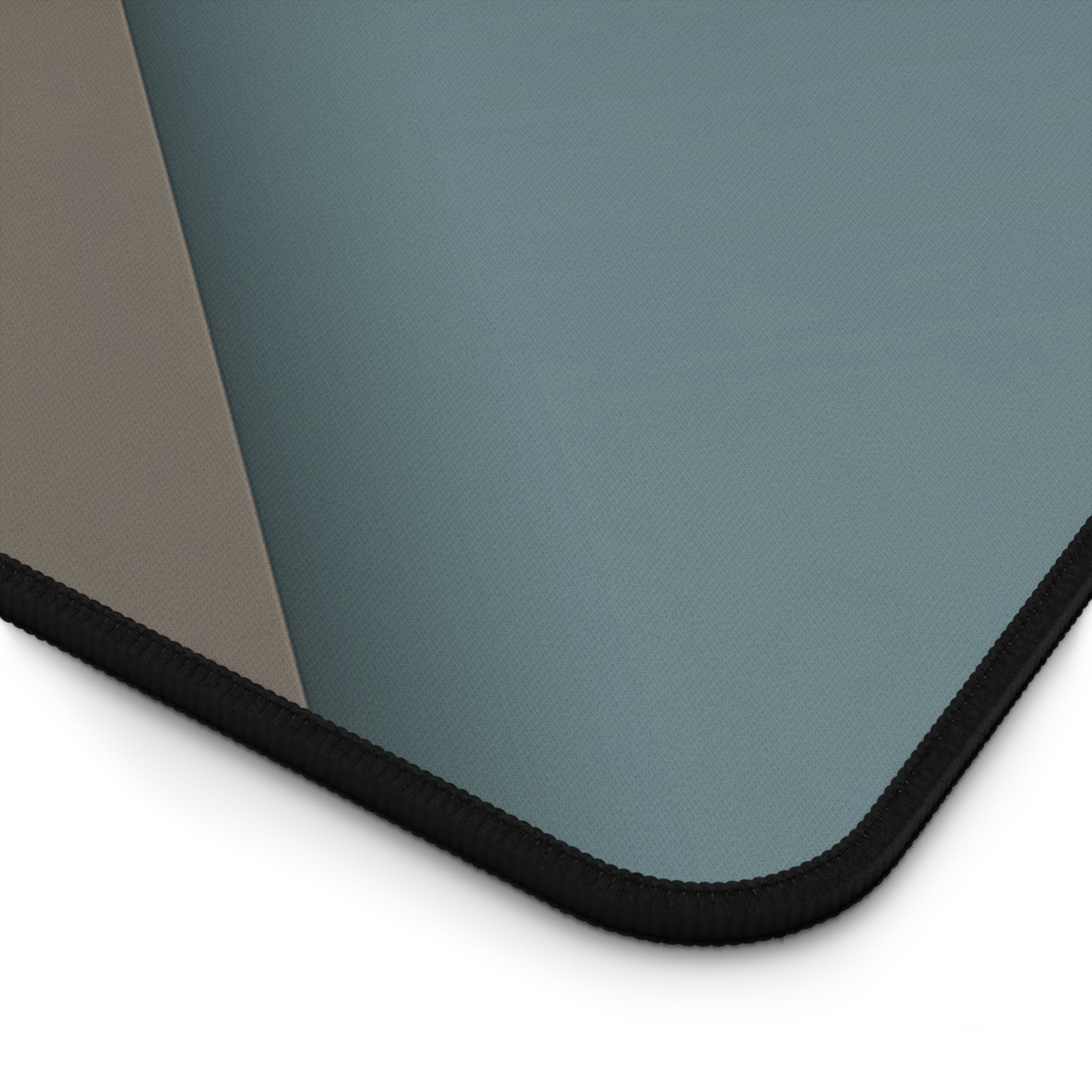 Steel Accent Neoprene desk mat with clean, modern design - Desk and Device