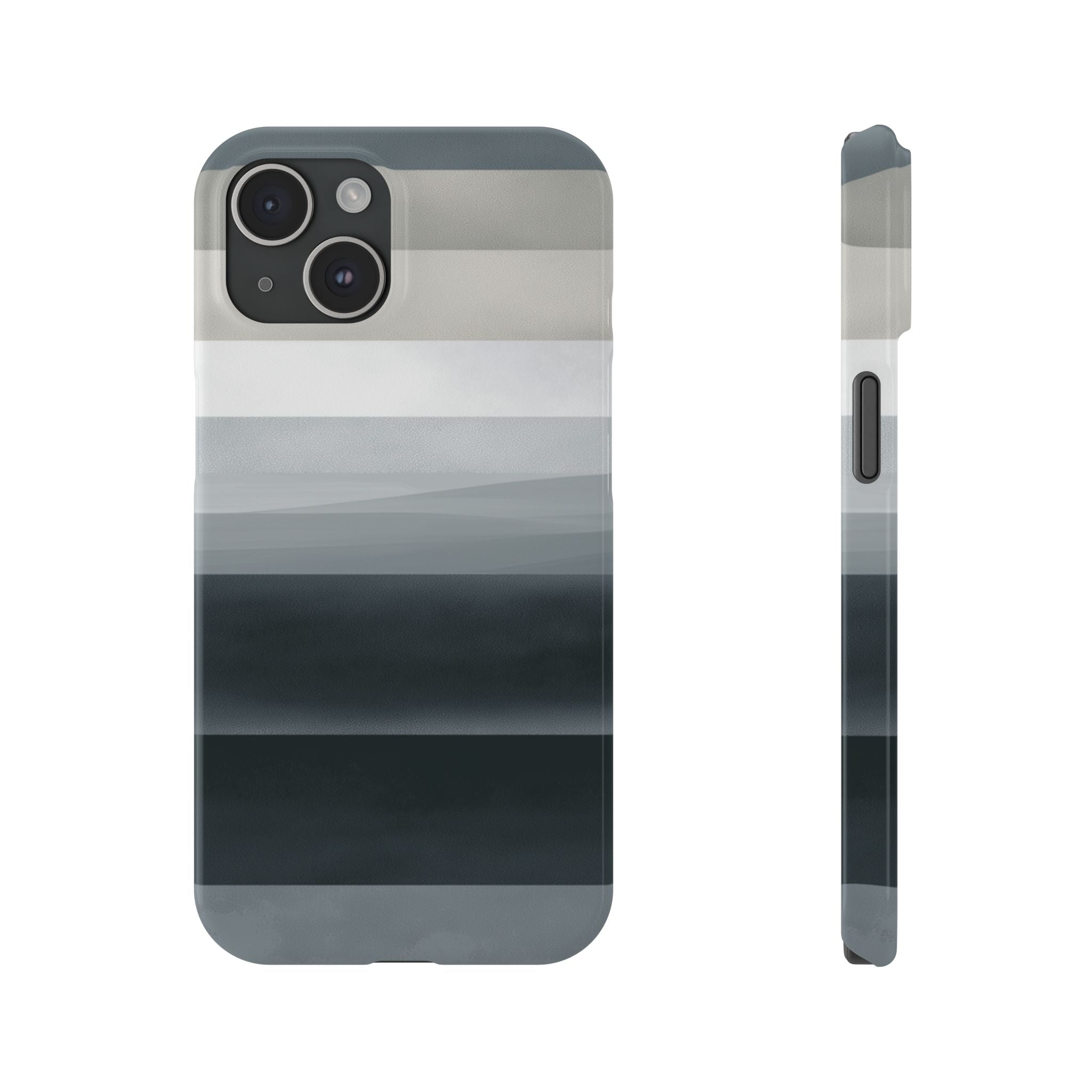 Muted Horizon slim phone case design with modern lightweight protection - Desk and Device