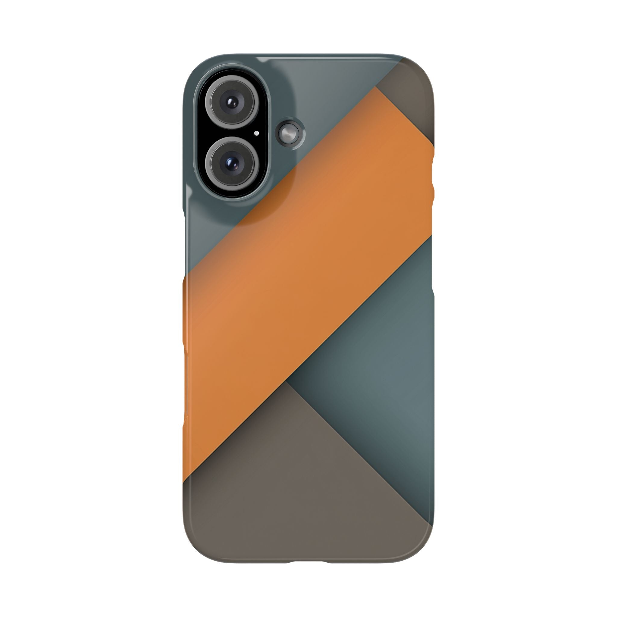 Steel Accent slim phone case design with modern lightweight protection - Desk and Device