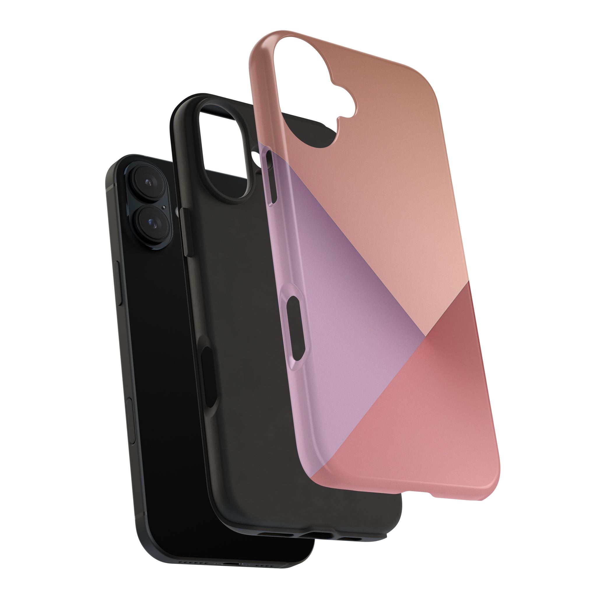 Warm Layers tough phone case design with modern dual layer protection - Desk and Device
