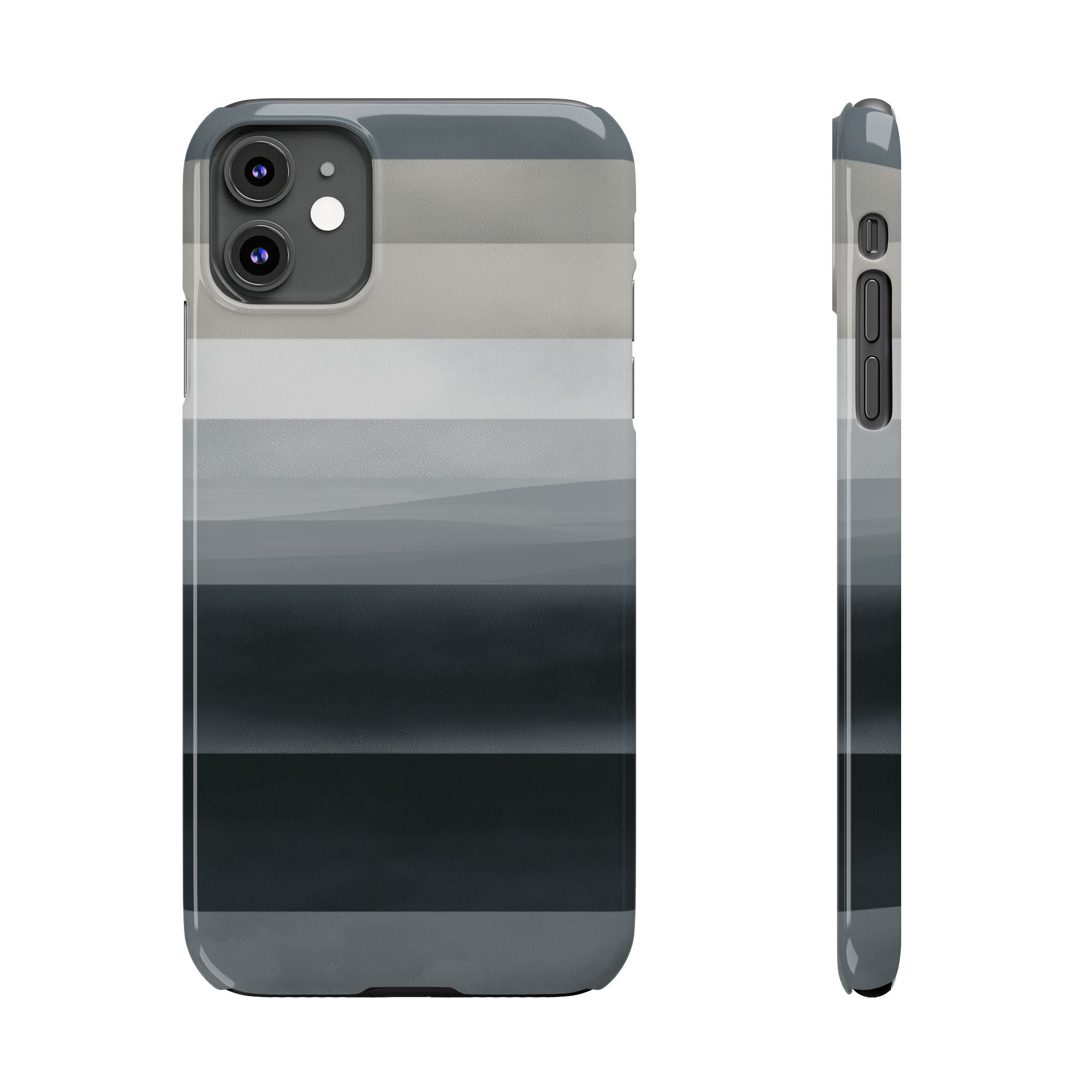 Muted Horizon slim phone case design with modern lightweight protection - Desk and Device