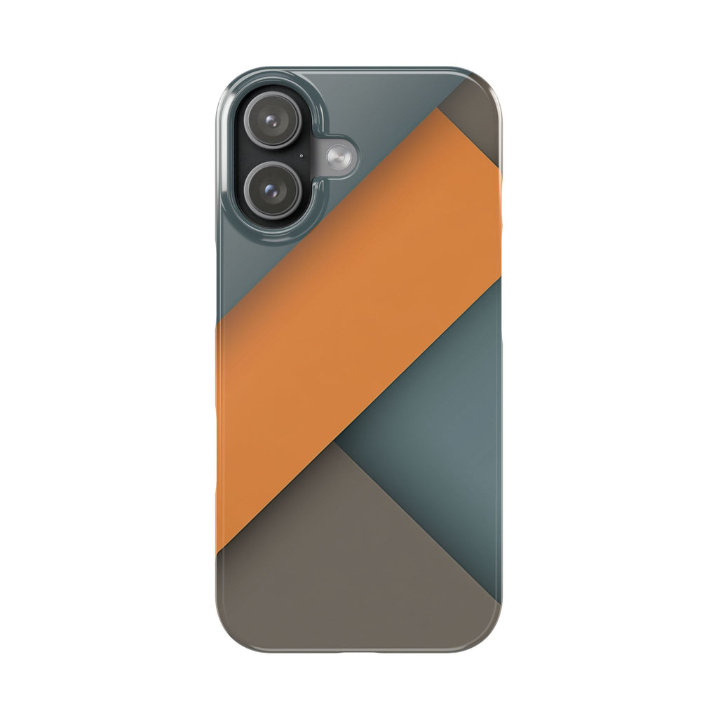 Steel Accent slim phone case design with modern lightweight protection - Desk and Device