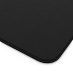 Steel Accent Neoprene desk mat with clean, modern design - Desk and Device