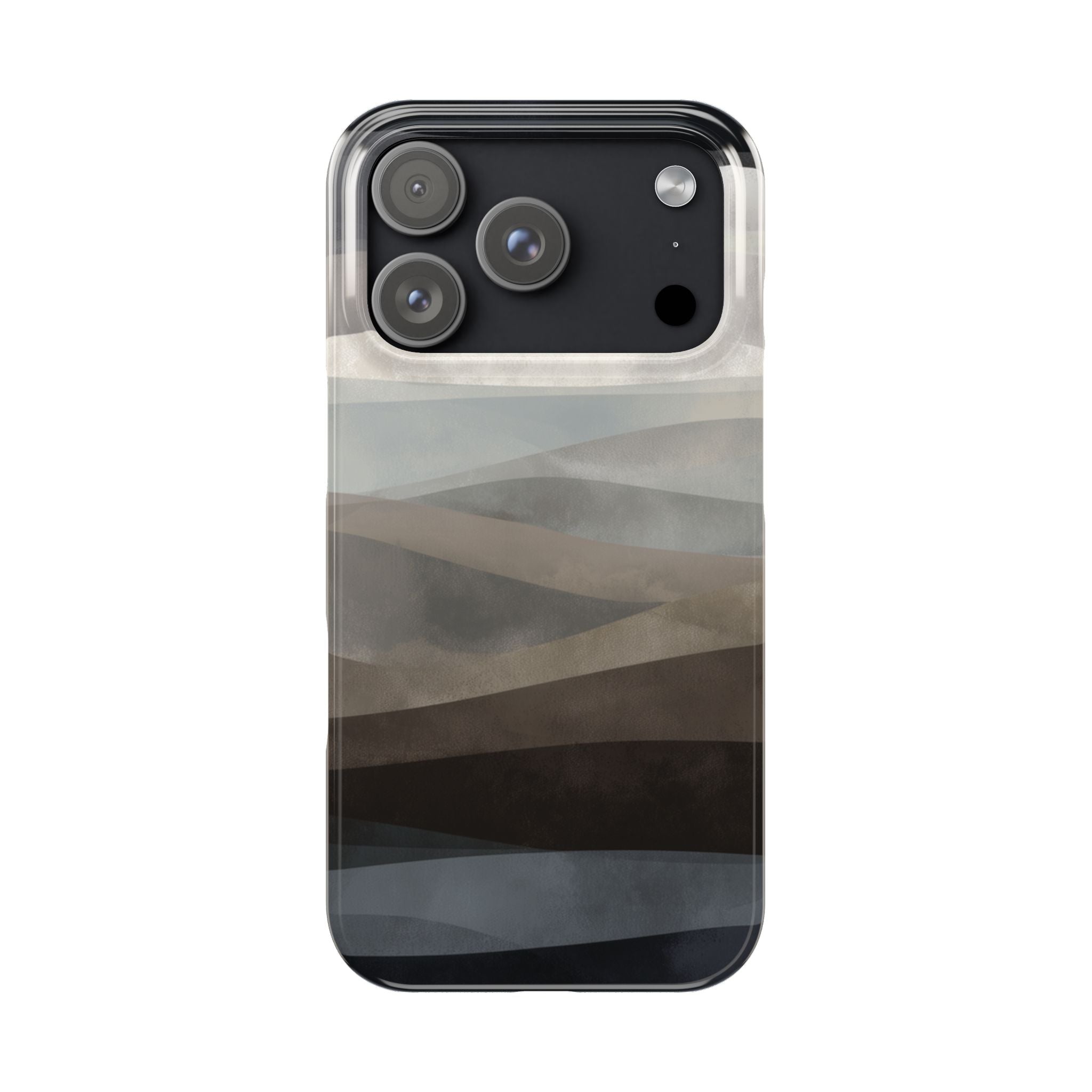 Moonlit Tides slim phone case design with modern lightweight protection - Desk and Device