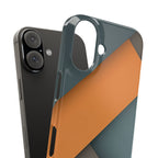 Steel Accent slim phone case design with modern lightweight protection - Desk and Device