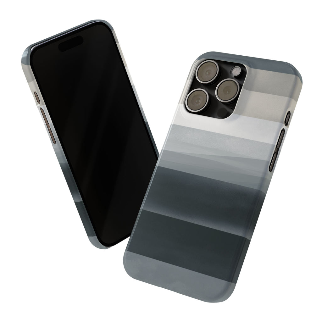Muted Horizon slim phone case design with modern lightweight protection - Desk and Device