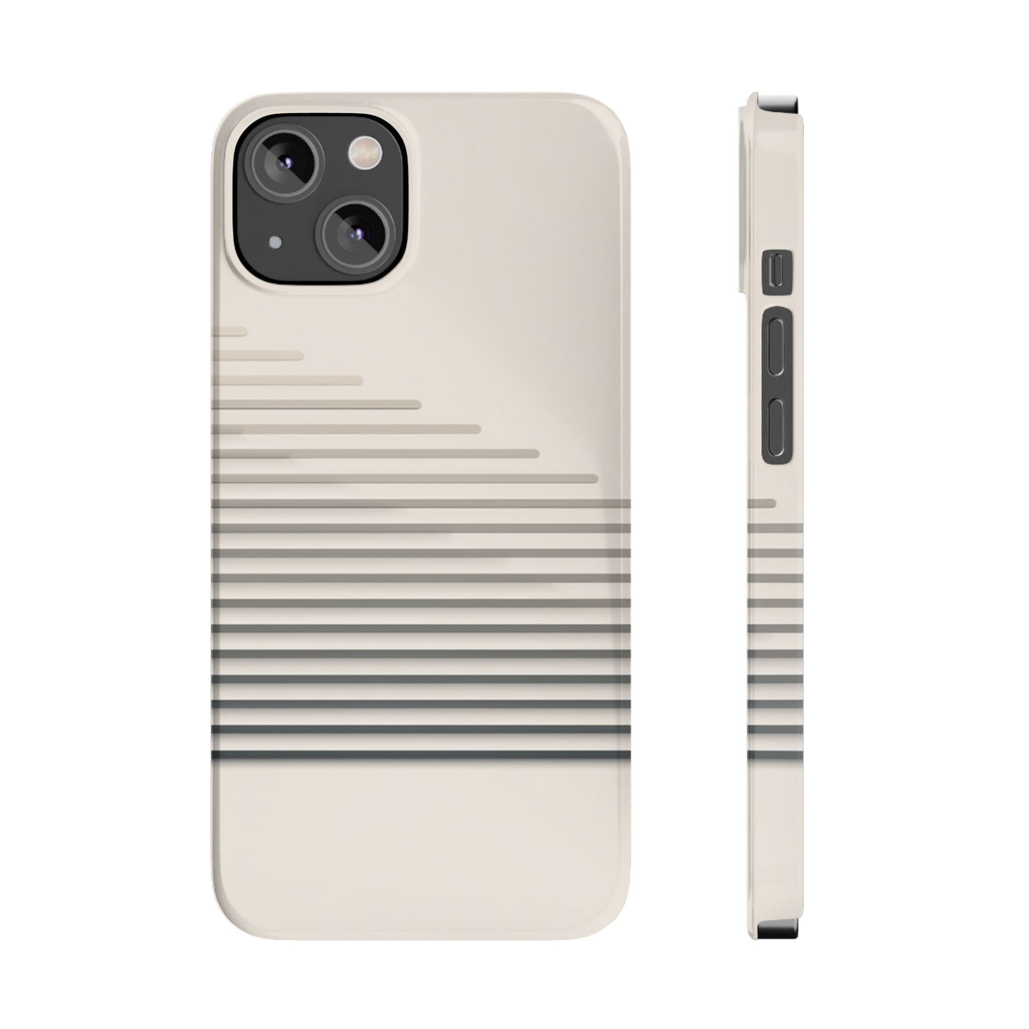 Stepped Lines slim phone case design with modern lightweight protection - Desk and Device