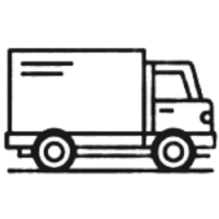 Delivery Truck Icon - Desk and Device